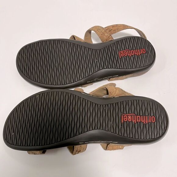 Womens ORTHAHEEL Strappy Sandals Size 8 - Picture 5 of 6